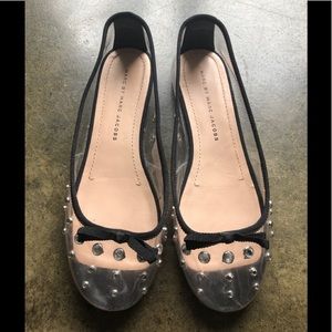 Marc by Marc Jacobs Clear Ballet Flats 37